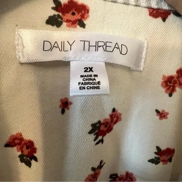 Daily Thread 2X Drop Shoulder Open Jacket - Picture 5 of 9
